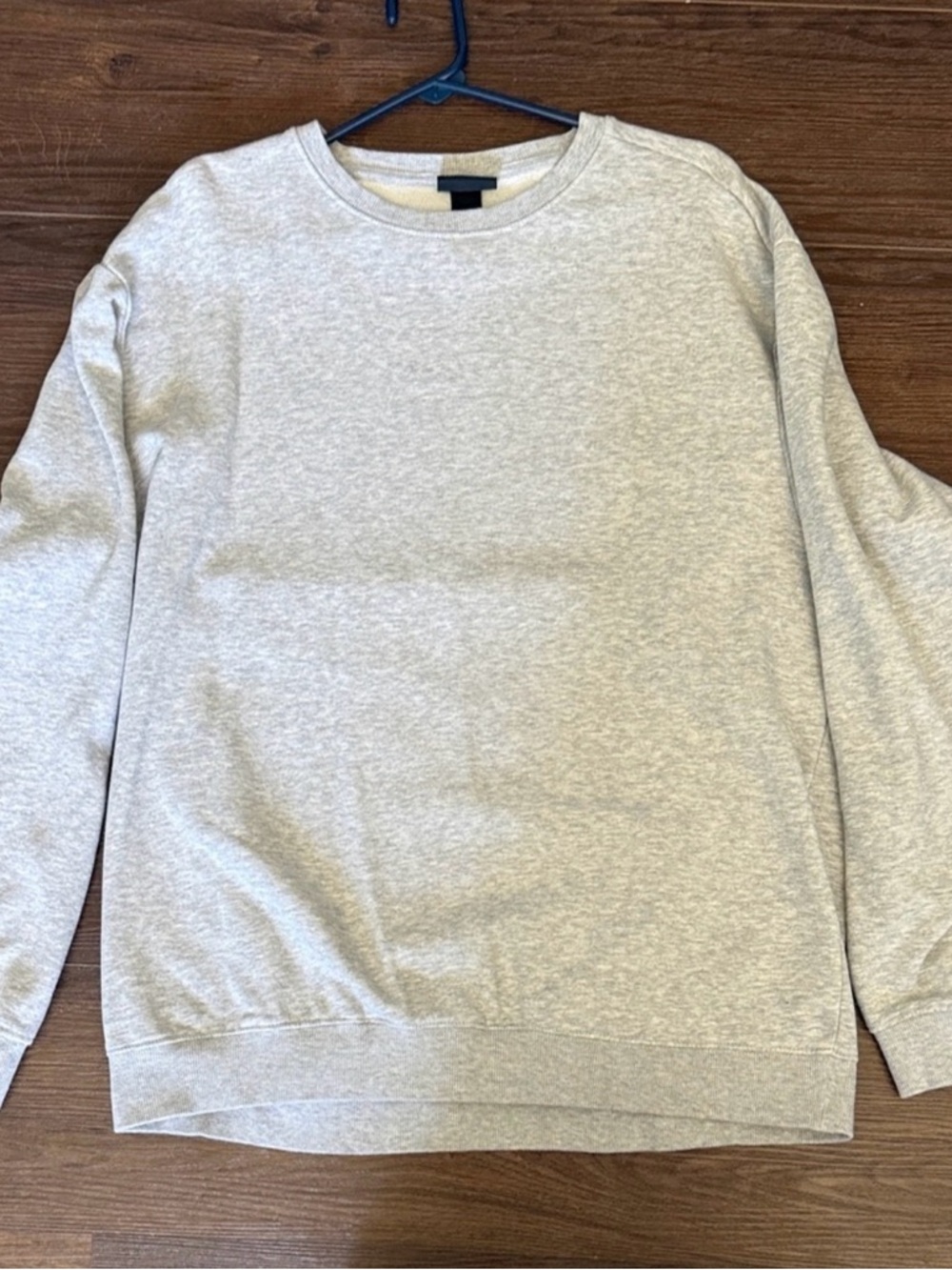 H&M Men's Crewneck Sweater - Heather Light Gray